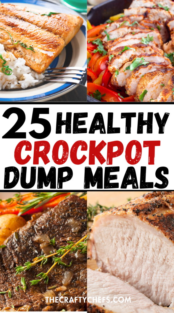 Easy Healthy Crockpot Dump Meals