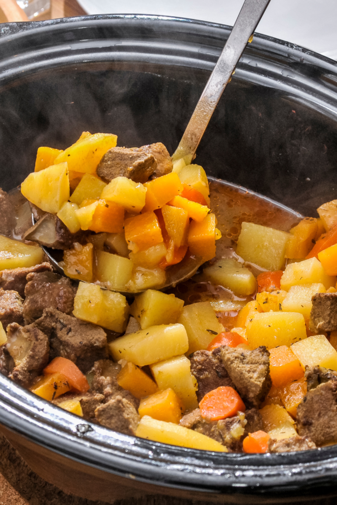Slow Cooker Beef Stroganoff