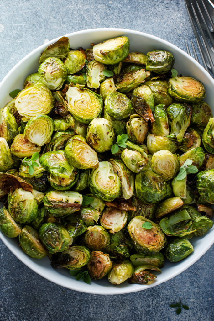 Crispy Keto Brussels Sprouts