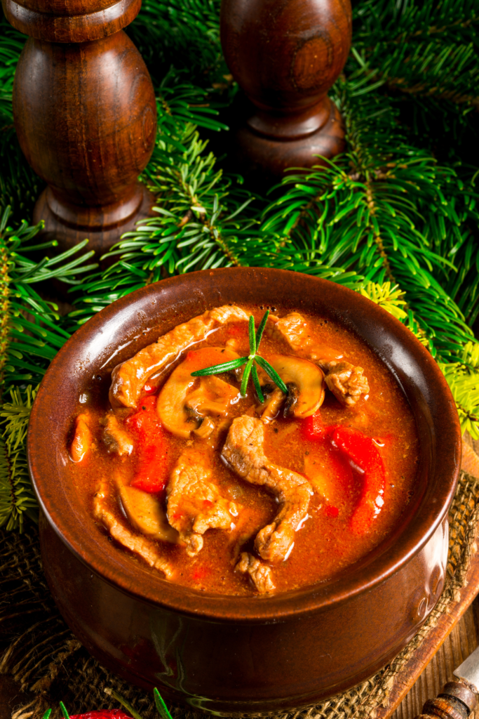 Beef Stroganoff Soup