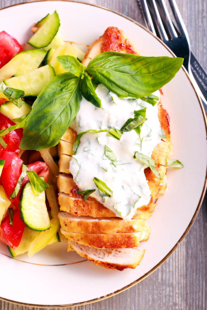 Basil-Enhanced Cream Sauces