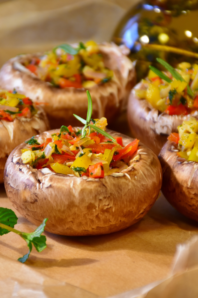 Keto Stuffed Mushrooms