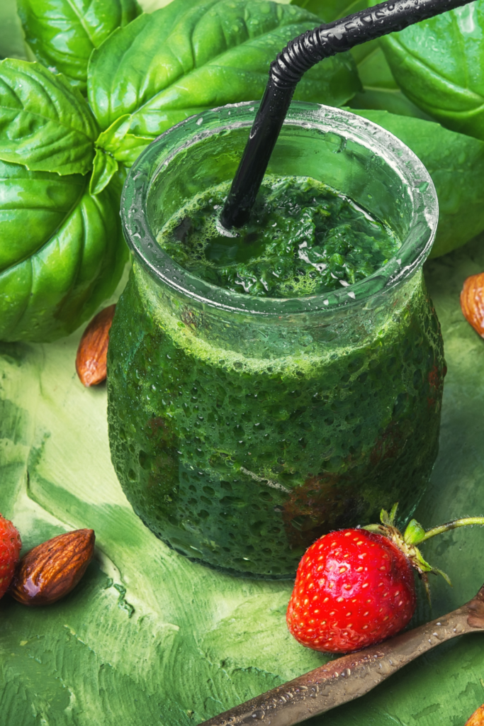 Basil in Smoothies