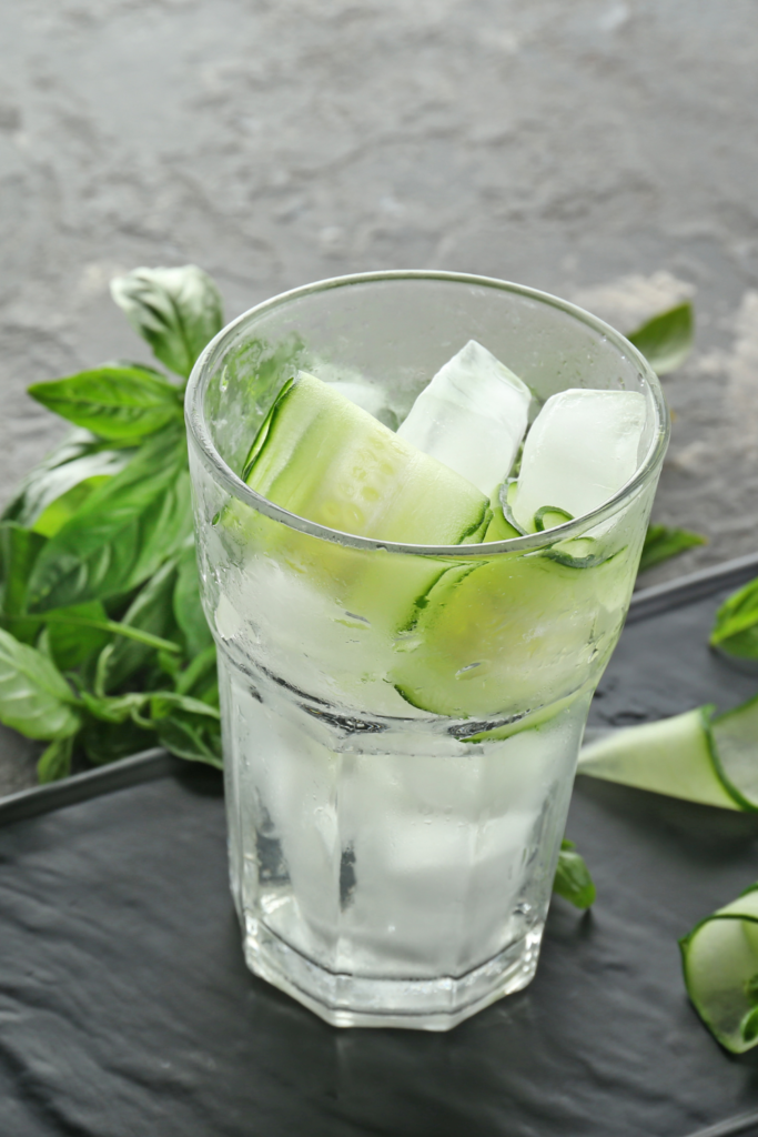 Basil Ice Cubes
