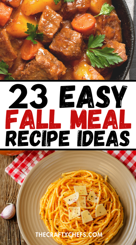 EASY FALL MEAL IDEAS