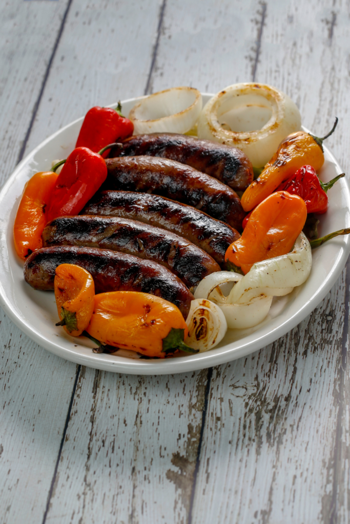 Sausage with Peppers and Onions