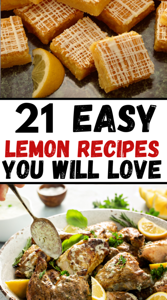 lemon recipes