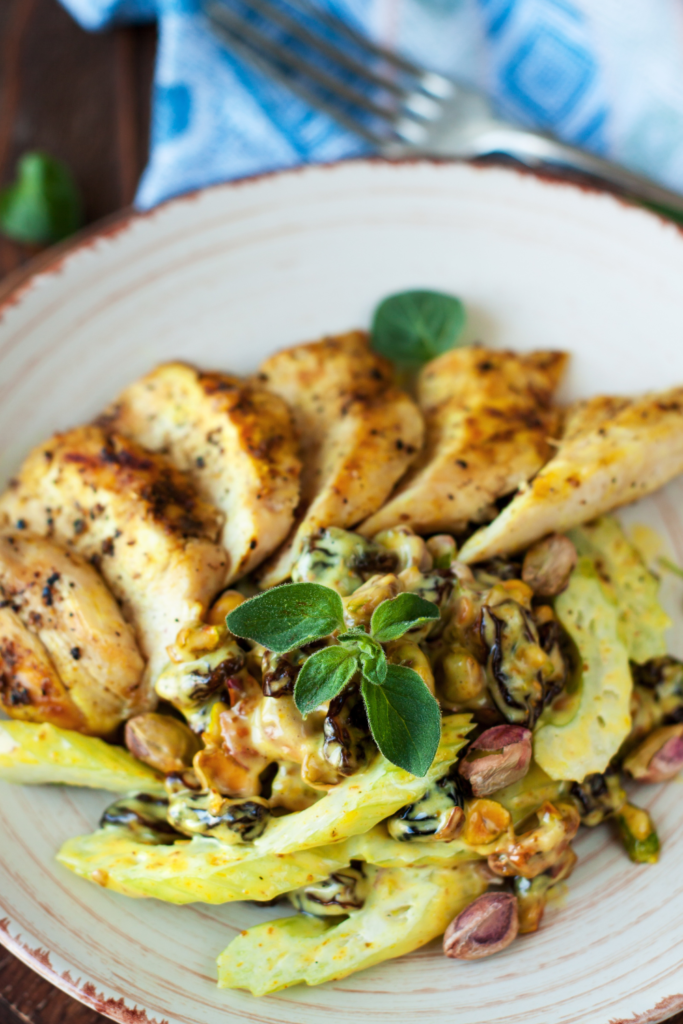Classic Chicken Salad with Celery