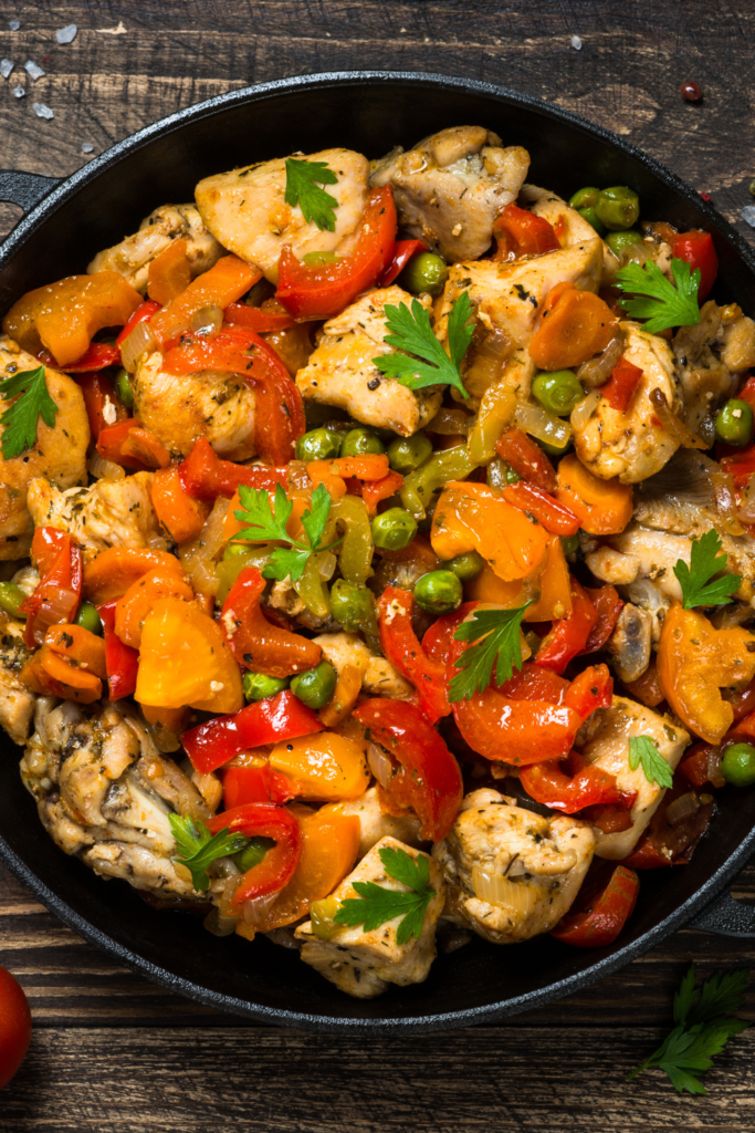 Celery and Mushroom Stir-Fry