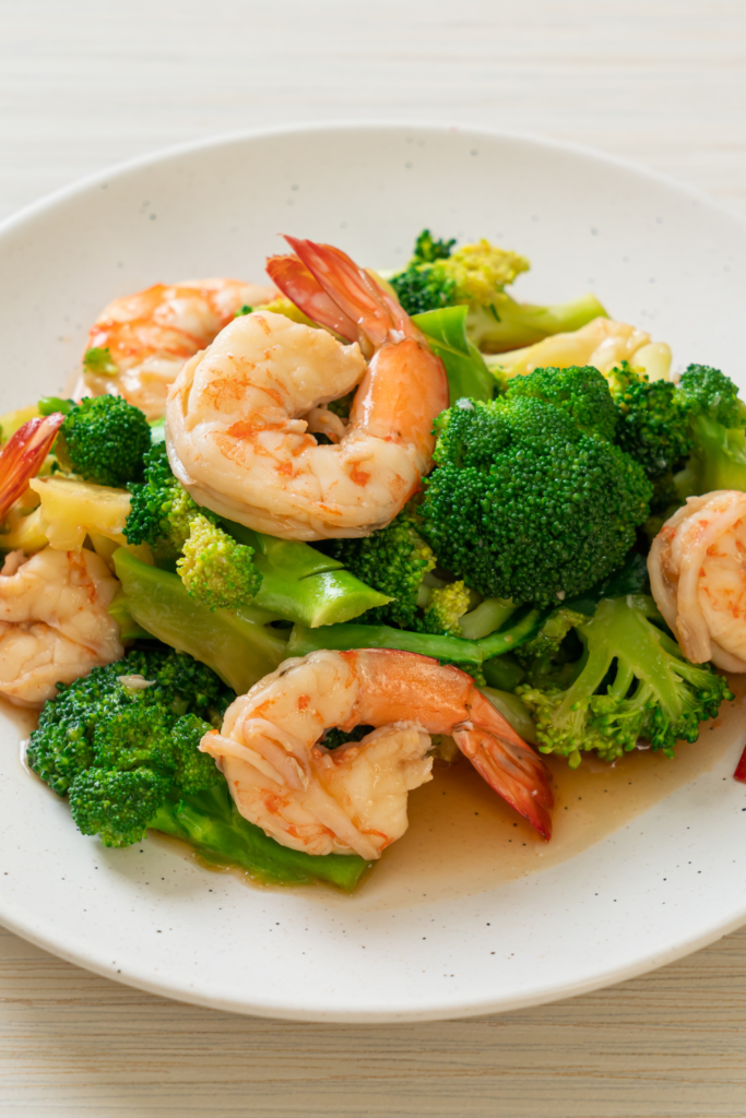 Celery and Shrimp Stir-Fry