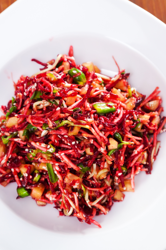 Celery and Roasted Beet Salad